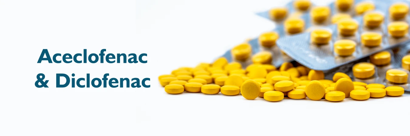 Aceclofenac vs Diclofenac