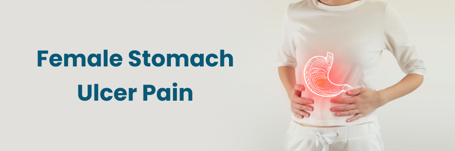 Female Stomach Ulcer Pain Location