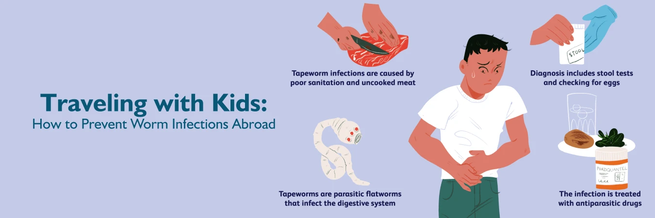 Traveling with Kids: How to Prevent Worm Infections Abroad