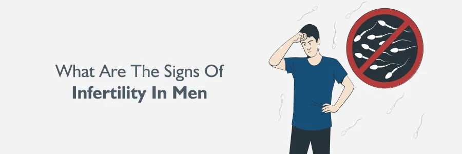 What are the symptoms of infertility in men- Male infertility