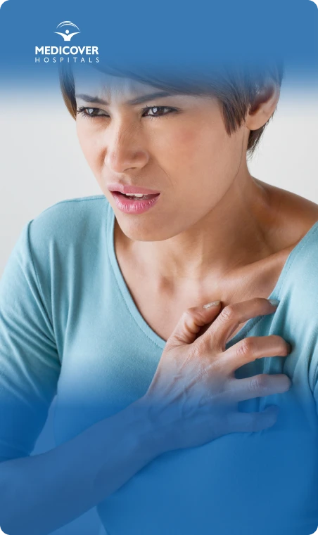 experiencing chest pain symptoms