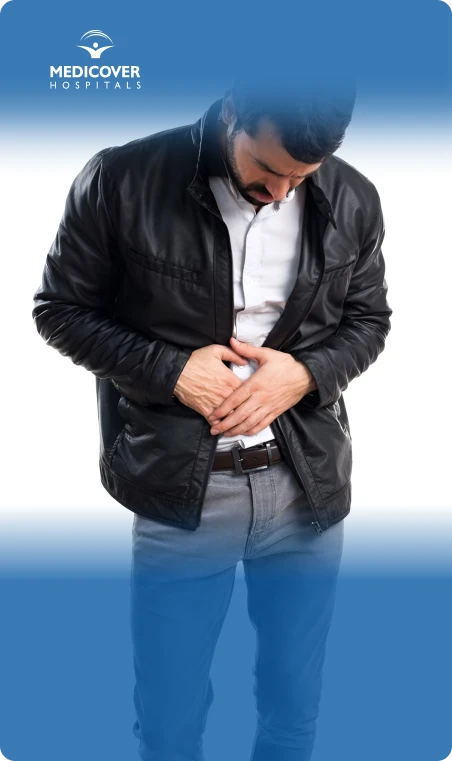 sudden sharp abdominal pain discomfort